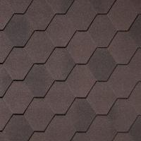Гибкая черепица Quiet Tile Rombica Коричневый